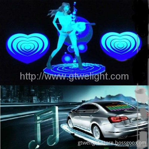 Different Size EL Equalizer Car Sticker